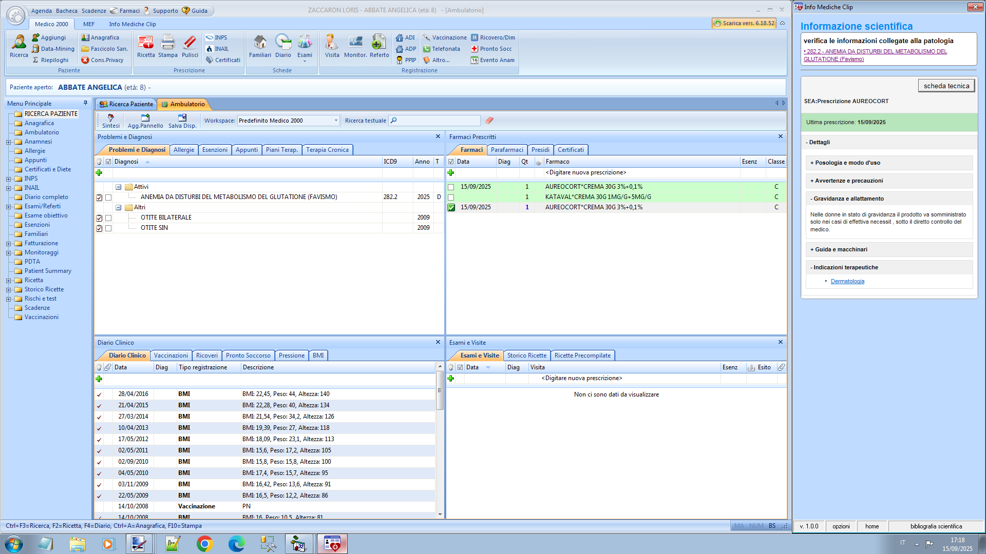 Avvisi condizioni particolari