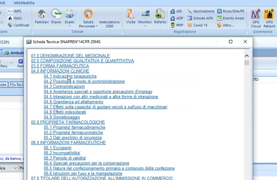 Suggerimenti scientifici pertinenti